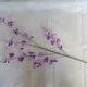 Ветка Орхидеи 93 см, фиолетовая, 1 штука.