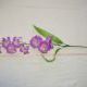 Ветка "Сакура" 10 цветков, 67 см., фиолетовая, 1 штука. ВЫПИСЫВАТЬ КРАТНО 5 ШТУКАМ.