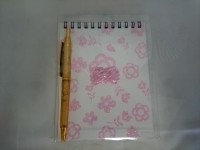 Набор подарочный: ручка + блокнот, 11*14,5 см.
