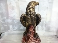 Сувенир "Орёл" бронза, 64 х 30 см, гипс.