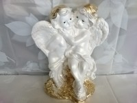 Сувенир "Два ангела", 36 х 28 см, гипс