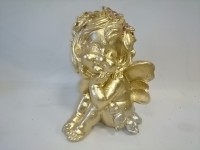 Сувенир "Фея" золото, 17 см, гипс. 