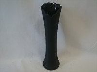 Ваза "Карандаш", керамика, бархат, 36,5 см, цвет - чёрный.