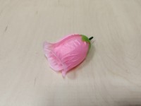 Бутон розы 8,5 см, цвет - светло-розовый.