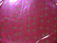 Пленка упаковочная фиолетовая металлизированная "Happy Birtday" 100*70 см., пвх (ЦЕНА ЗА 50 ЛИСТОВ)