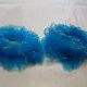 Резинка для волос капроновая, d 10 см, цвет - синий (2 шт)