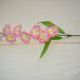 Ветка "Сакура" 10 цветков, 67 см., розовая, 1 штука. ВЫПИСЫВАТЬ КРАТНО 5 ШТУКАМ.