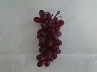 Муляж "Кисть Винограда" из 36 ягод длиной 3 см, длина ветки 18 см. 