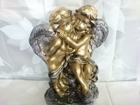 Сувенир "Два ангела", 36 х 28 см, гипс.