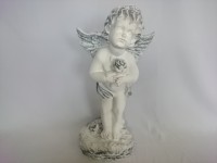 Сувенир Ангел большой античный, 45 см, гипс.