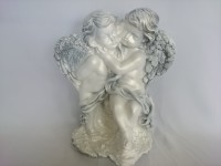 Сувенир "Два ангела средние" античные, 36 х 28 см, гипс.