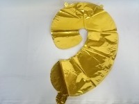 Шар фольгированный "Цифра 9", 45 см (1 шт.)