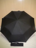 Зонт мужской п/автомат, D=100 см.,  8 спиц, полиэстер, пластик, металл, прямая ручка