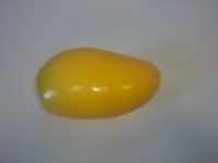 Муляж "Манго жёлтое", 12 х 6 см, 1 штука. Выписывать кратно 12 штукам.