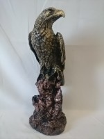 Орёл на скале, 54 см, гипс. Цвет - бронза.
