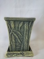 Цветочный горшок "Бамбук", керамика, h=14 см, d=10 см, 600 мл.