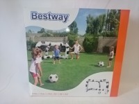Игровой набор Bestway: надувные ворота 213х122х17 см + 2 мяча