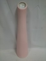 Ваза напольная "Беатриче", керамика, бархат, 71 см, розовая.
