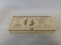 Купюрница "100$", 25*12*3*0,3 см.