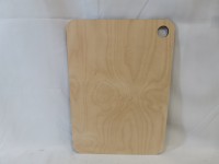 Доска разделочная деревянная, 40*28*0,6 см.