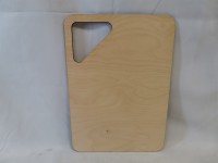 Доска разделочная деревянная, 40*28*0,6 см, прямоугольная.