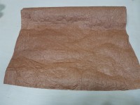 Бумага жатая Эколюкс, влагостойкая, 70 см*5 м, цвет -коричневый.