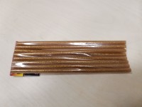 Термоклей, d-7 мм, золотой, 8 штук в упаковке.