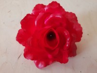 Насадка "Роза" крупная, 5 слоёв, 15,5 см, цвет - малиновый.