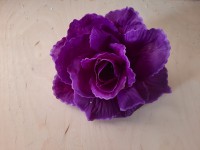 Насадка "Роза", 20 см, 1 штука. Цвет - фиолетовый.