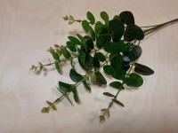 Куст Эвкалипта, 6 веток, 56 см, цвет - зелёный.