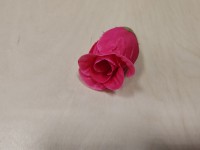 Бутон розы 8,5 см, цвет - малиновый.