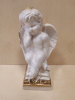 Сувенир "Ангел на пьедестале", гипс, 25 см.