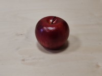 Муляж "Яблоко красное", 7*8 см.