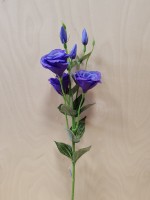 Ветка эустомы 78 см, цвет - фиолетовый.
