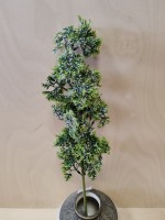 Ветка туя заснеженная, 56 см.