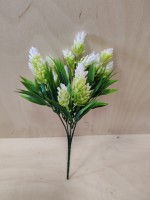 Куст хмеля 33 см, цвет - белый. Выписывать кратно 2 штукам.
