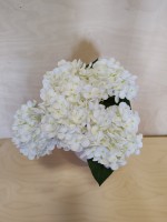 Букет гортензии 49 см, цвет - белый.
