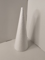 Конус пенопластовый  25*10 см. Цена за 1 штуку.