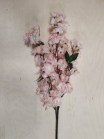 Ветка Сакуры 100 см, цвет - бело-розовый.