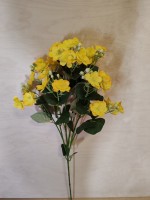 Ветка яблони 68 см, цвет - жёлтый.