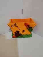 Корзина декоративная 17*12*12 см, войлок