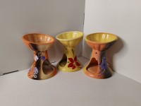 Аромалампа "Английская", керамика, 13 см., D=10 см. цвет в ассортименте.