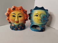 Аромалампа "День-ночь", керамика, 11,5 см., D= 11 см.