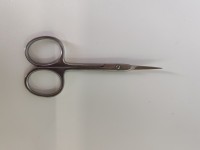 Ножницы маникюрные 11 см, на блистере, ручная заточка.