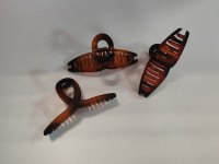 Краб для волос 11*4,5 см, коричневый, цена за 1 штуку. Выписывать кратно 6 штукам.