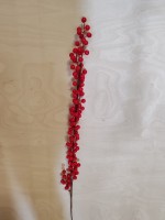 Ветка с красными ягодами 84 см.