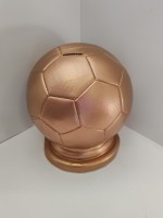 Копилка "Золотой мяч", 22 см.