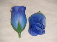 Насадка "Роза" синяя D=3,5*5 см., ткань
