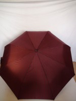 Зонт мужской "Полоски" полуавтомат, 8 спиц, красный